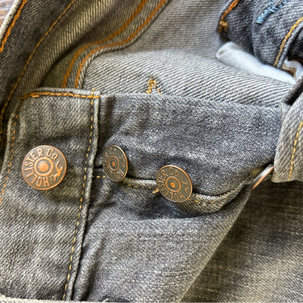 Gray Denim Women's Pants - Picture 5 of 5